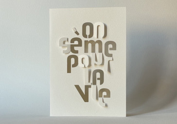 On sème pour la vie